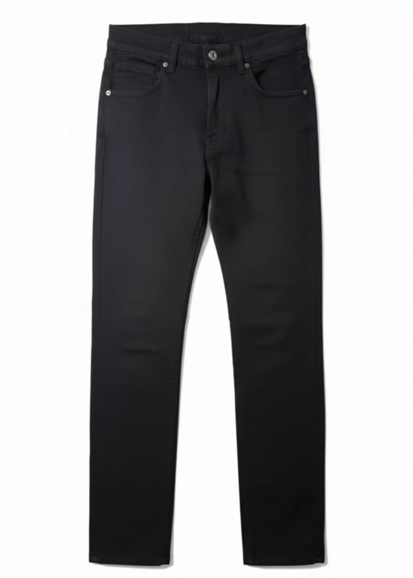 Denim Jeans - Straight Fit - Black