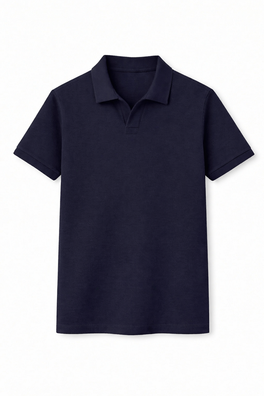 Charcoal Johnny Collar Polo