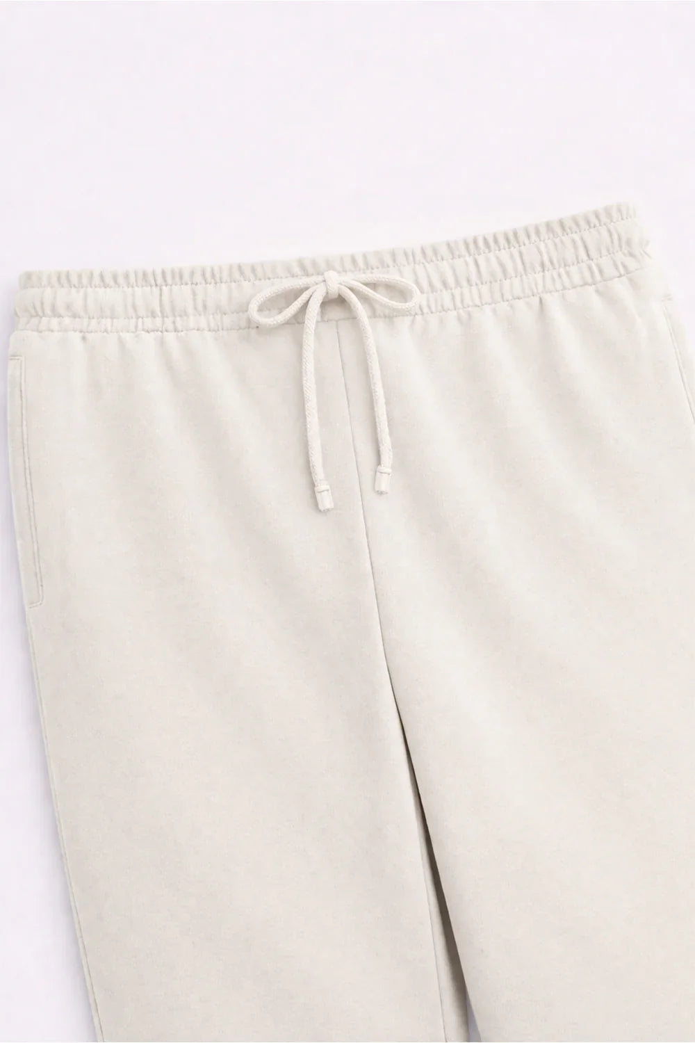 Airloop Off White Stapered Trouser