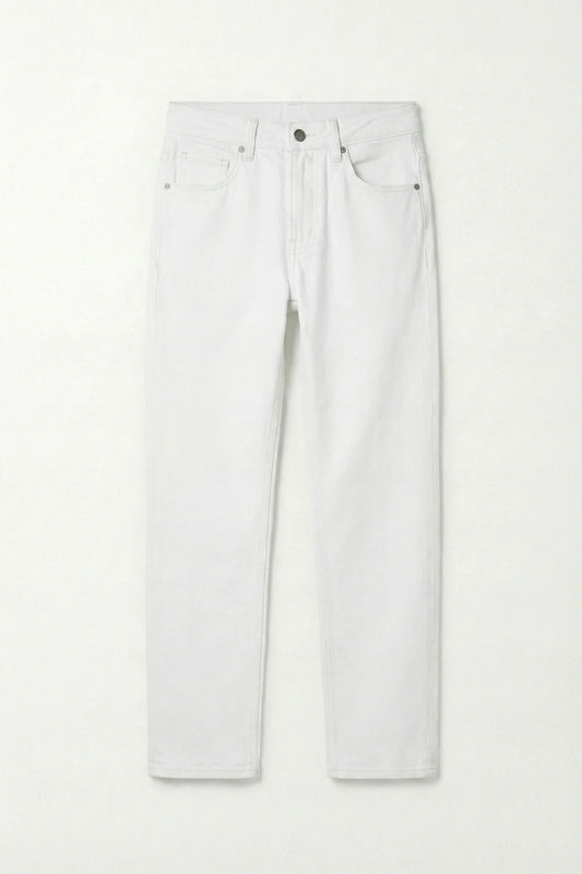 Polar White Denim Jeans