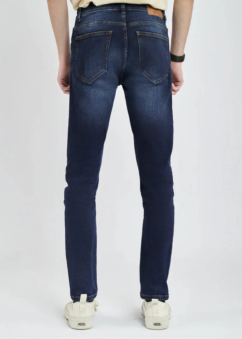 DARK BLUE DEMIN JEANS