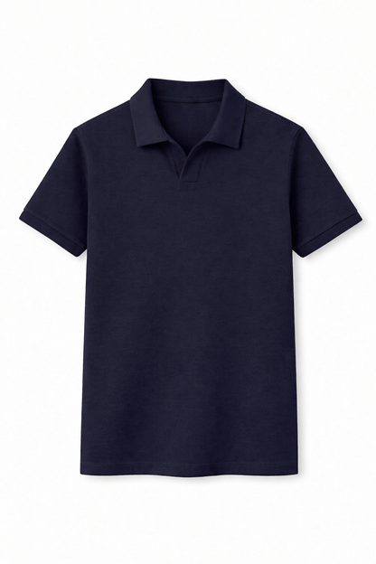 Charcoal Johnny Collar Polo