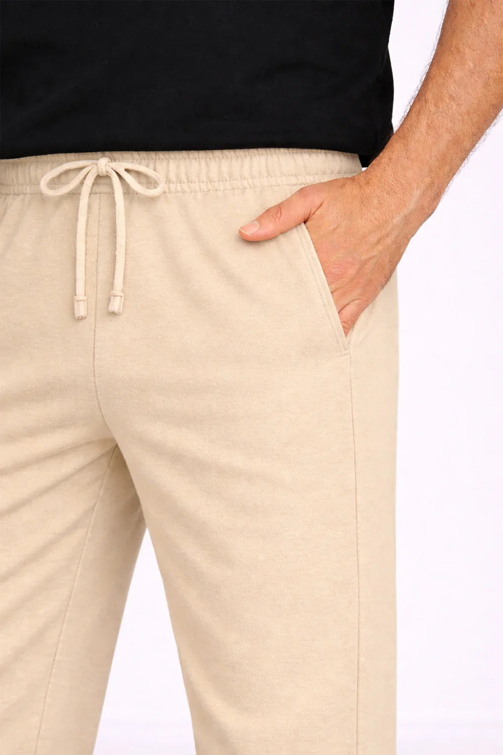Airloop Beige Stapered Trouser
