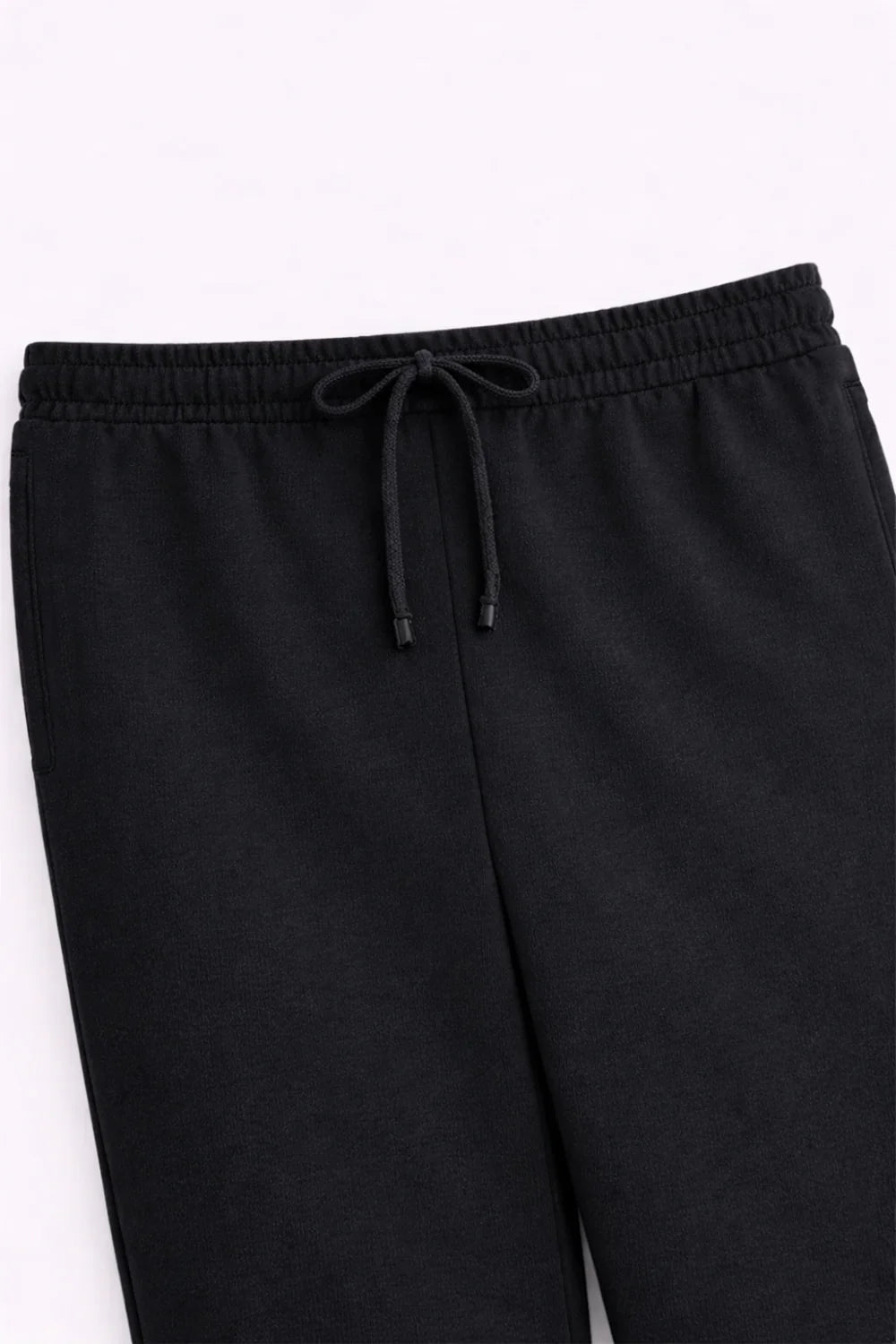 Airloop Black Stapered Trouser