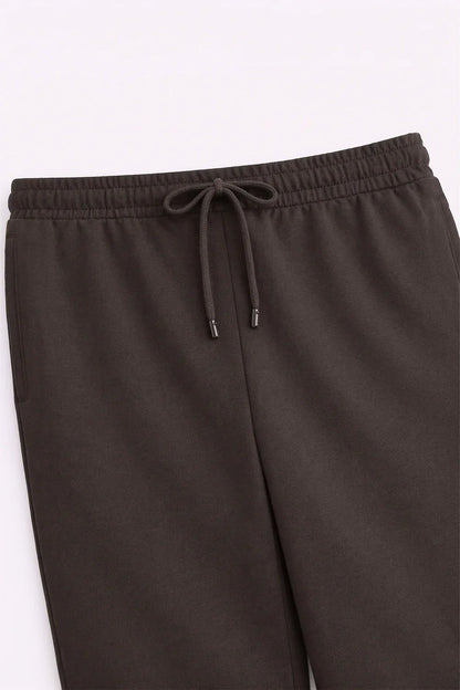 Airloop Dark Brown Stapered Trouser