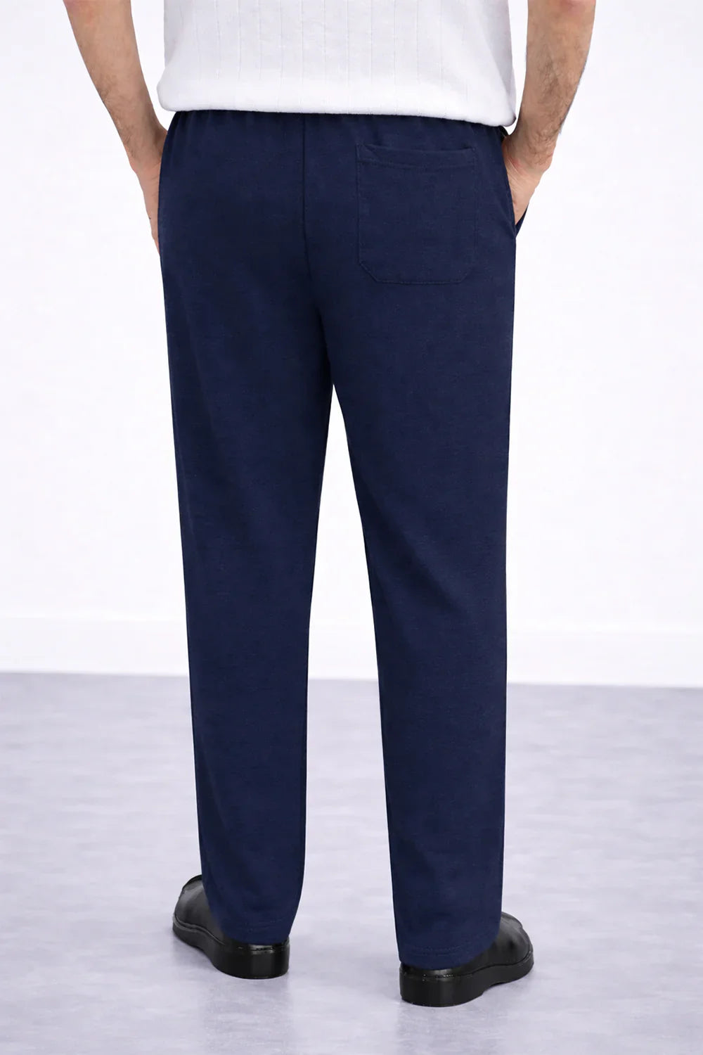 Airloop Navy Stapered Trouser