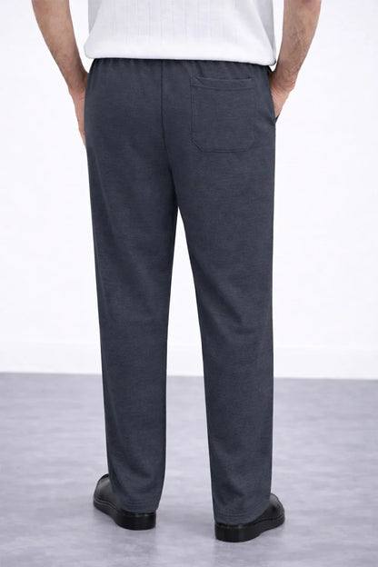 Airloop Steel Grey Stapered Trouser
