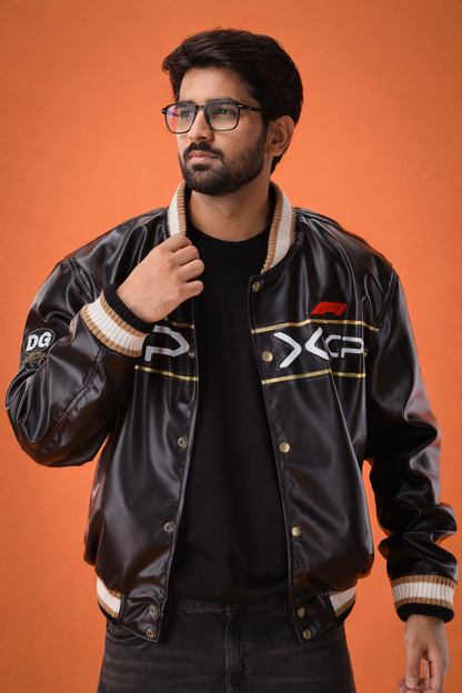 APX GP F1 HERITAGE LEATHER JACKET MEN – Winter Legacy
