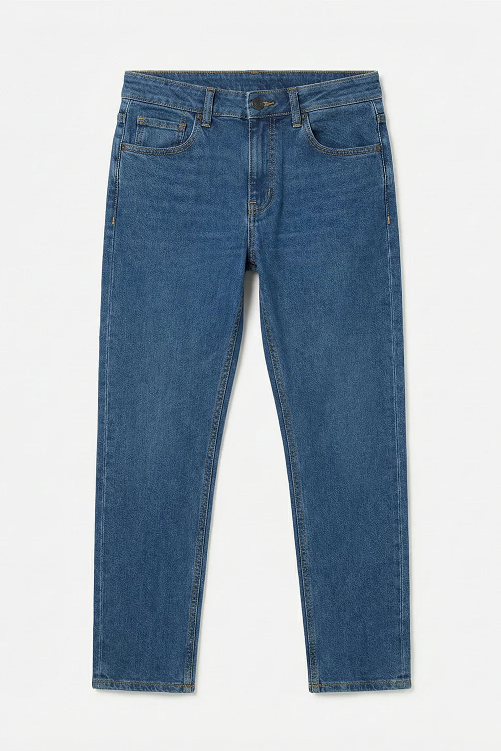 Light Blue Denim with Golden Thread Jeans