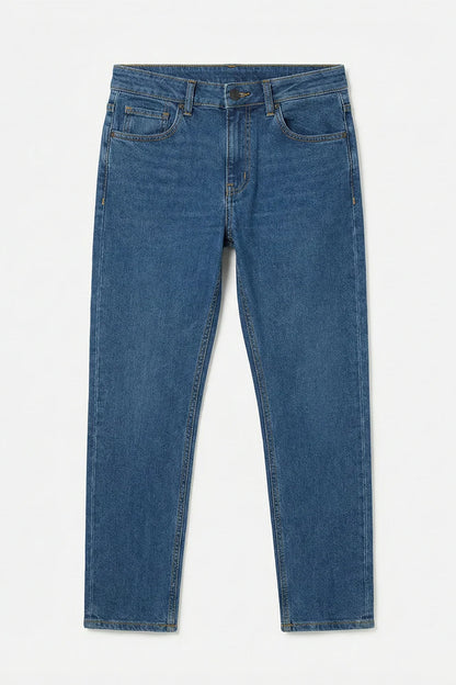 Light Blue Denim with Golden Thread Jeans