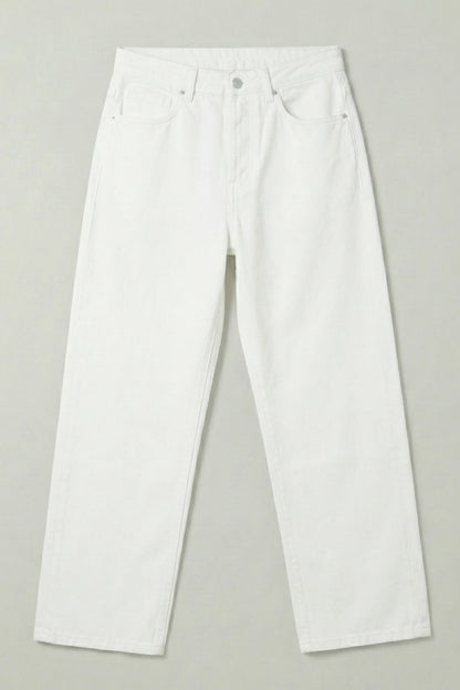 Black Linen Denim Pants Jeans