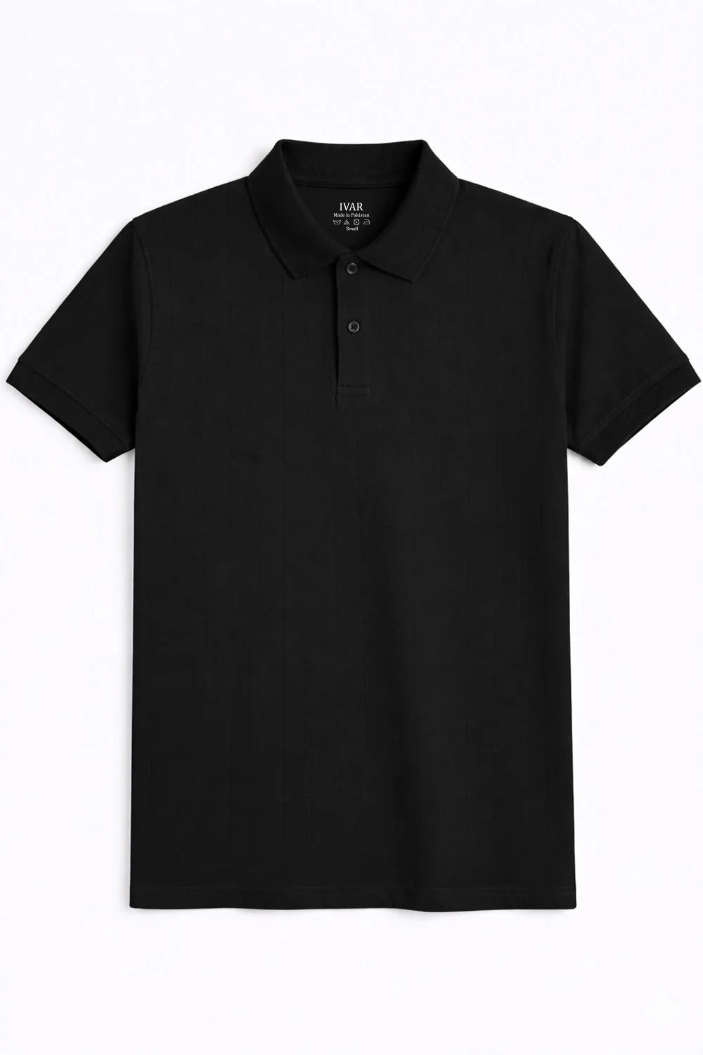 Black Drop Needle Polo