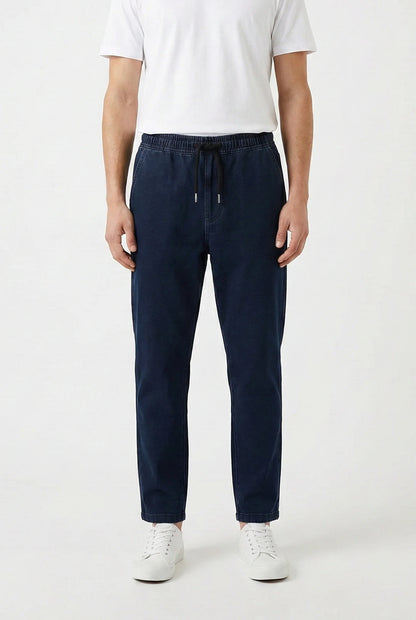 AO Dark Blue Denim Joggers Trousers