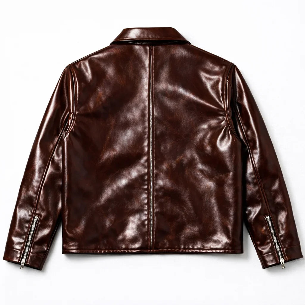 Maverick 2.0 Brown Leather Jacket