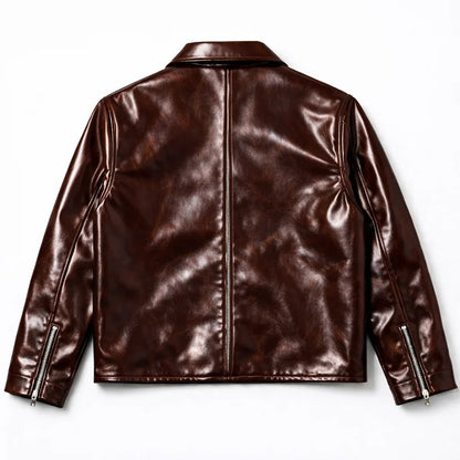 Maverick 2.0 Brown Leather Jacket