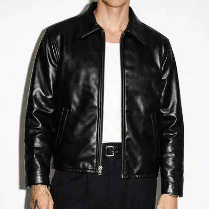 Maverick 2.0 Black Leather Jacket