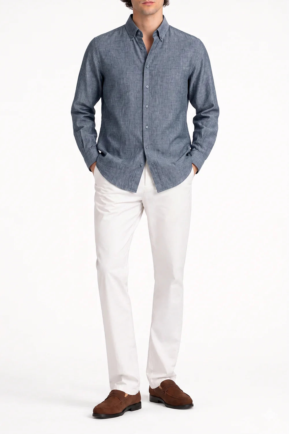 Denim Linen Shirt