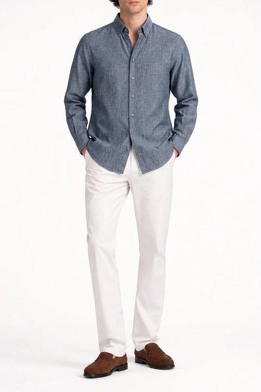 Denim Linen Shirt