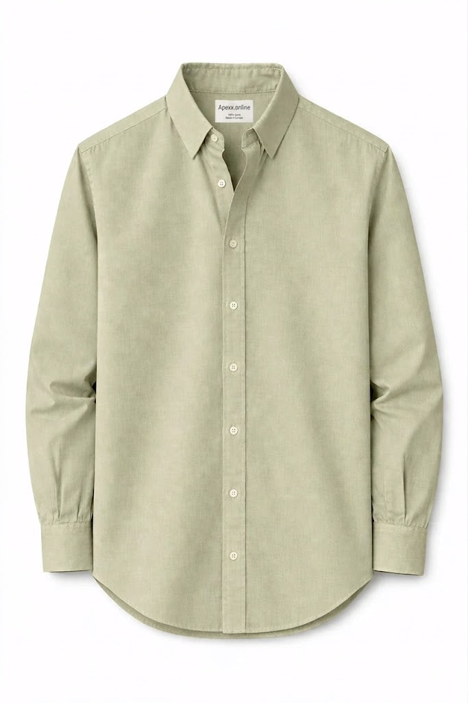 Lime Linen Shirt