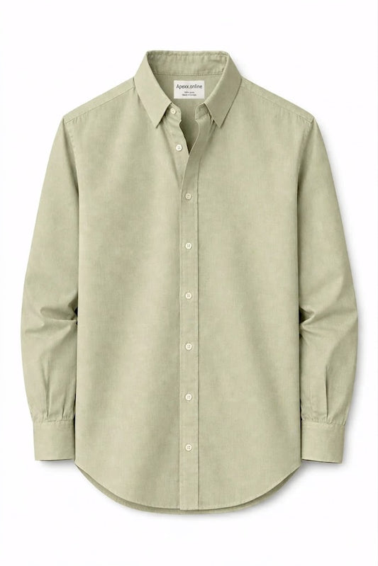Lime Linen Shirt