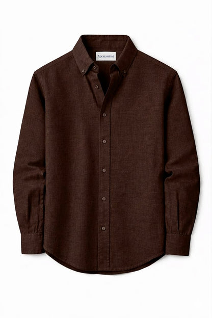 Brown Linen Shirt
