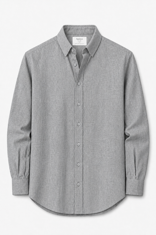 Grey Linen Shirt