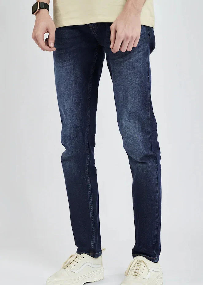 DARK BLUE DEMIN JEANS