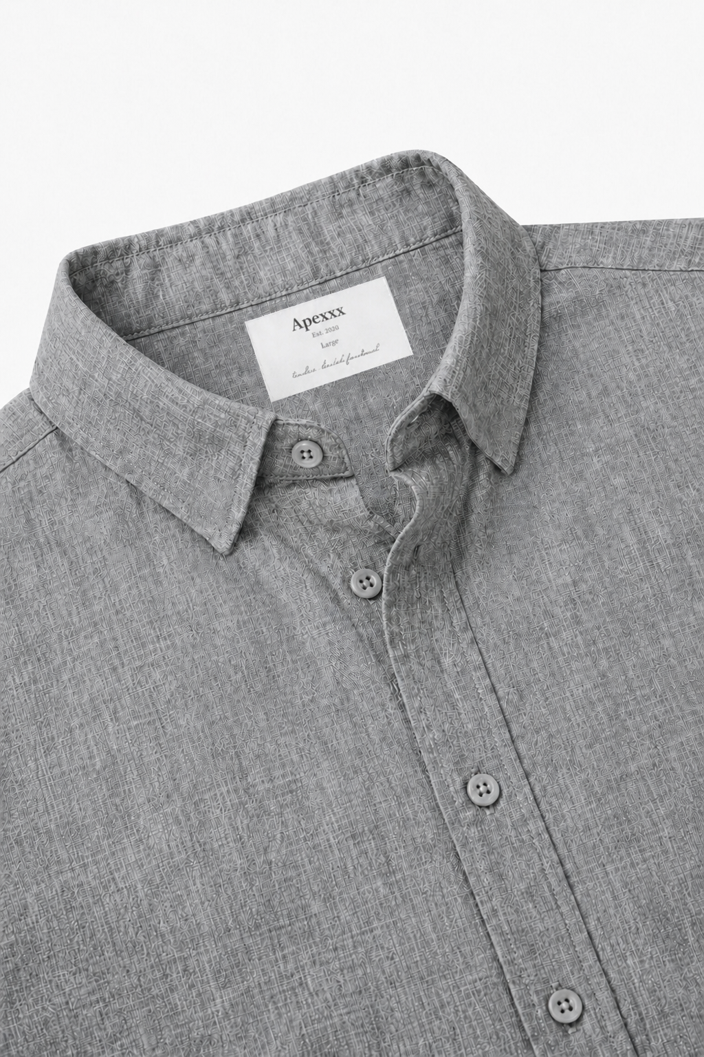 Grey Linen Shirt