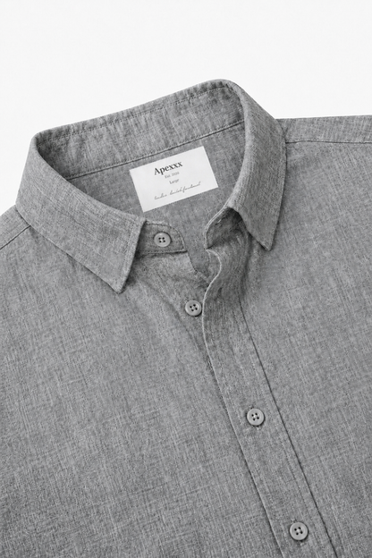 Grey Linen Shirt
