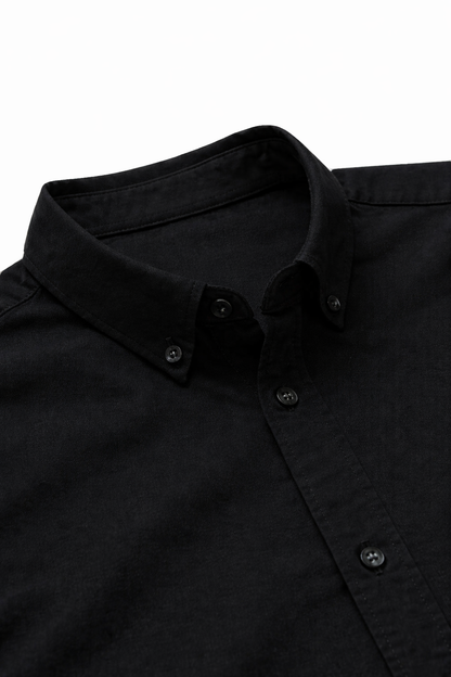 Black Oxford Shirt